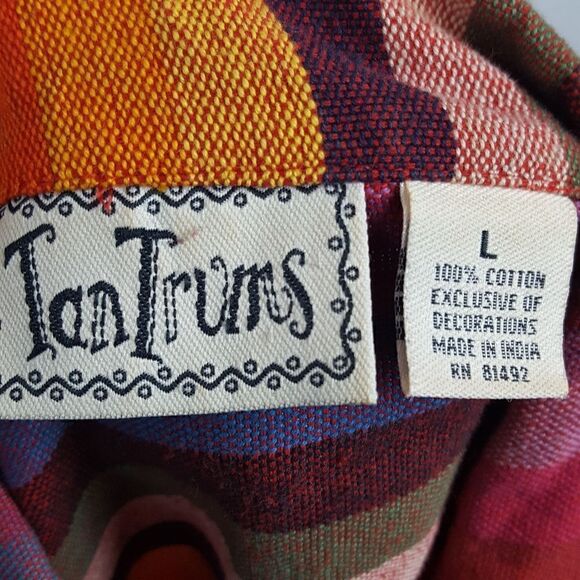 Tantrums Canvas Jacket Size  Large Multicolor Western - Picture 4 of 4